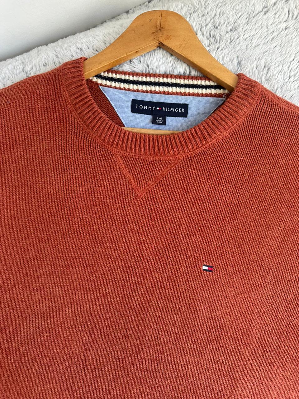 Pull TOMMY HILFIGER Taille L/XL Spot-Chic