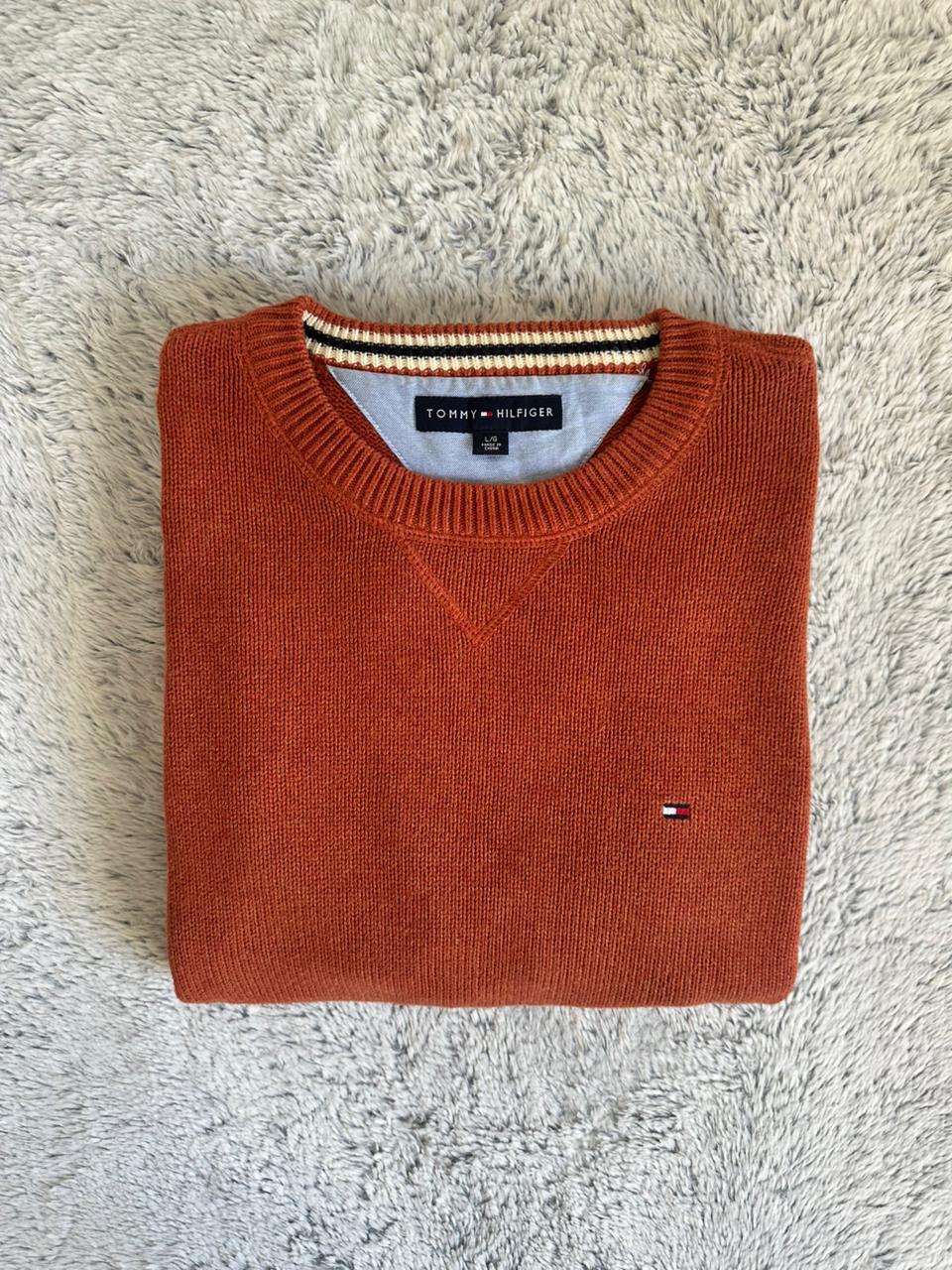 Pull TOMMY HILFIGER Taille L/XL Spot-Chic