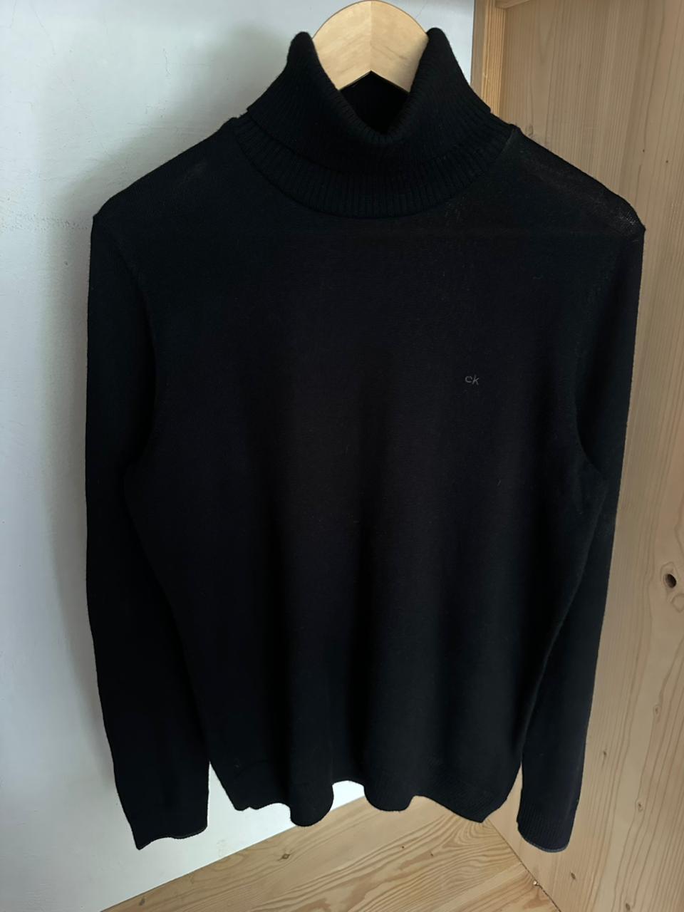 Pull CALVIN KLEIN col montant Taille S Spot-Chic