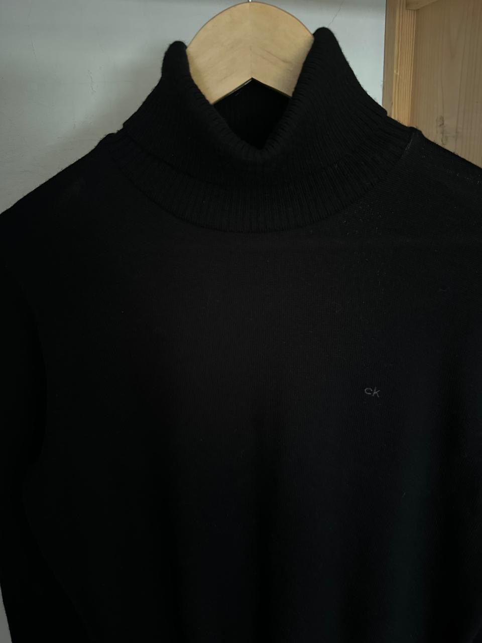 Pull CALVIN KLEIN col montant Taille S Spot-Chic