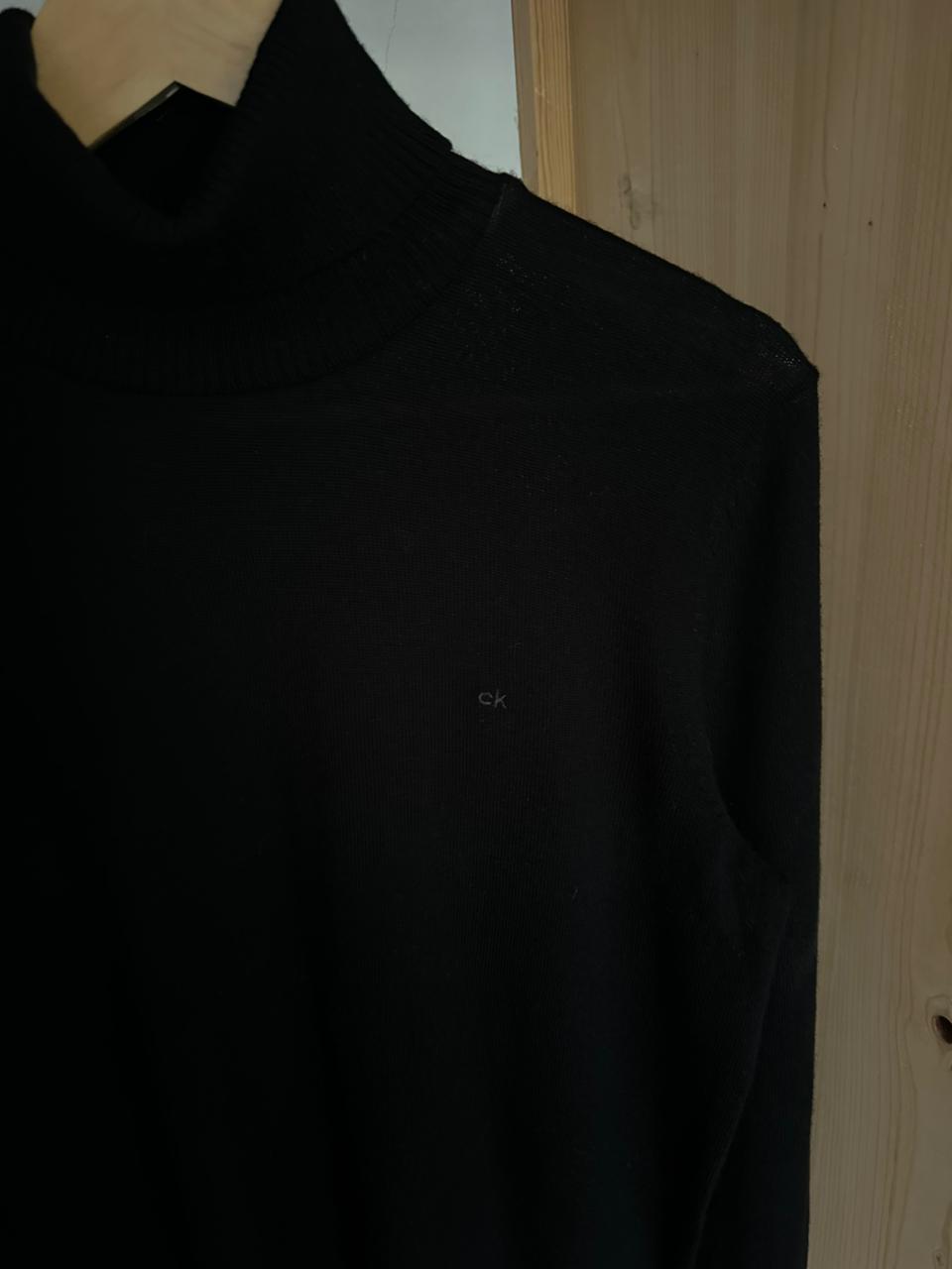 Pull CALVIN KLEIN col montant Taille S Spot-Chic