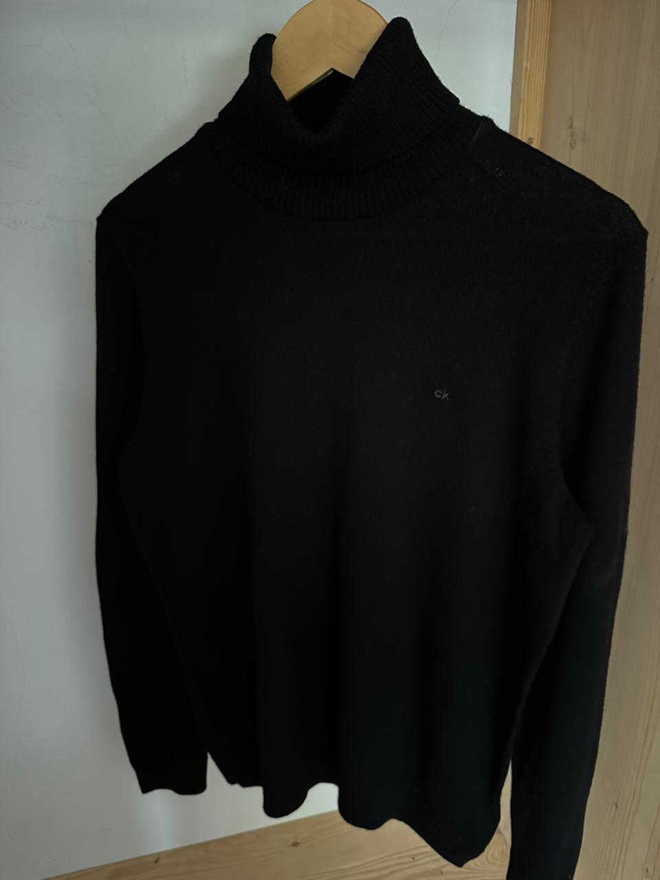 Pull CALVIN KLEIN col montant Taille S Spot-Chic
