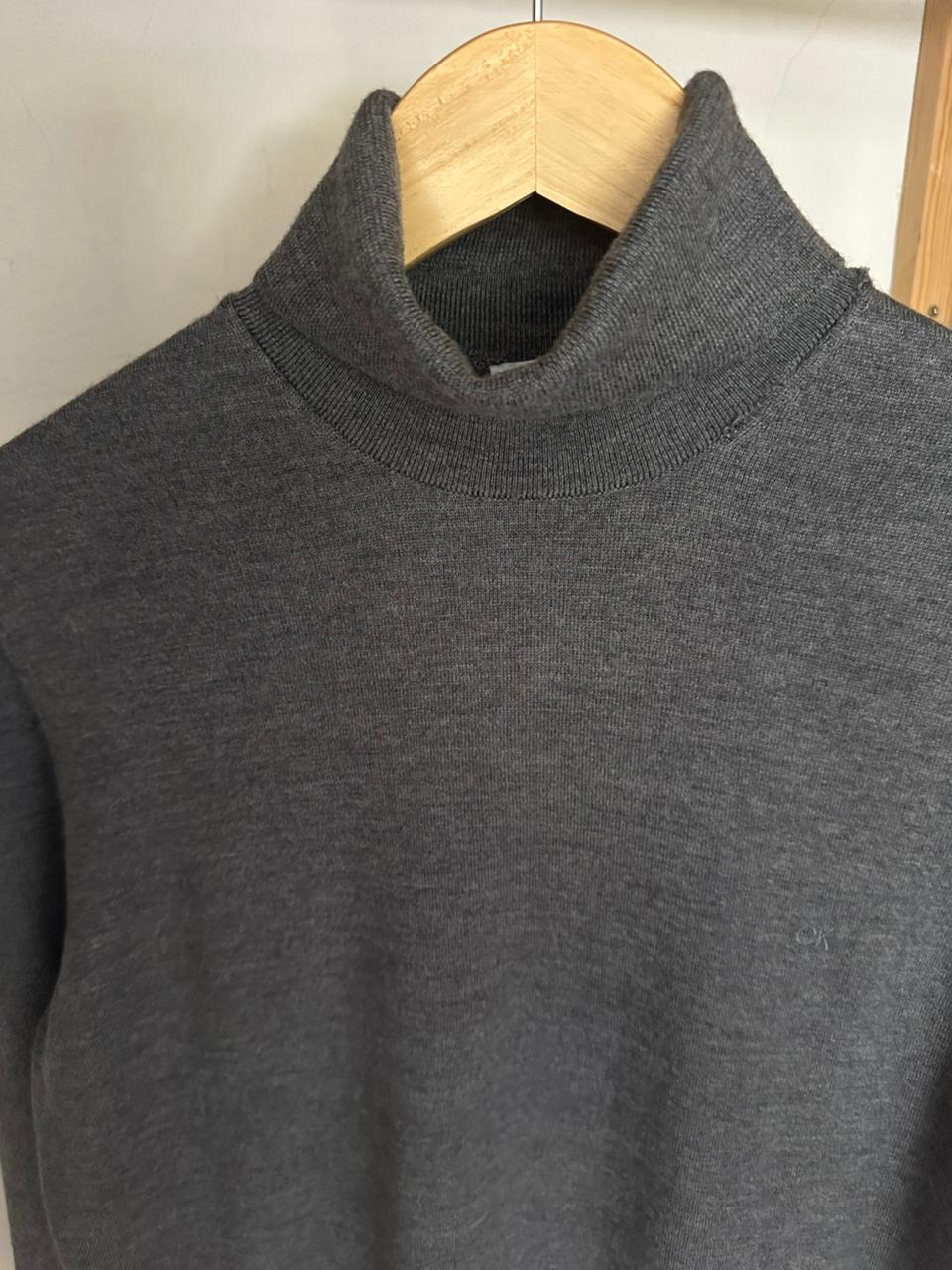 Pull CALVIN KLEIN col montant Taille S Spot-Chic