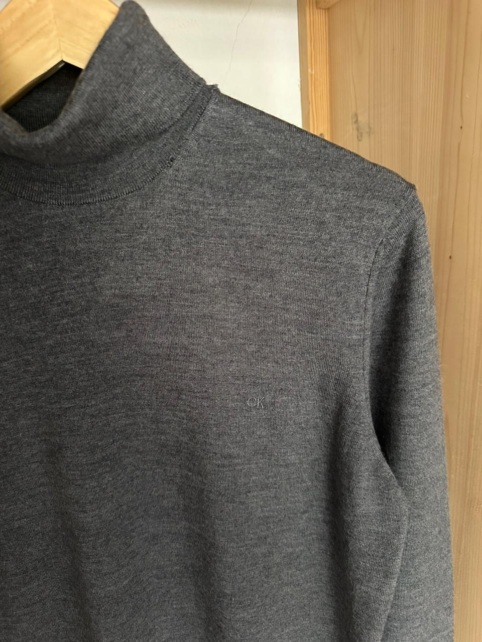 Pull CALVIN KLEIN col montant Taille S Spot-Chic