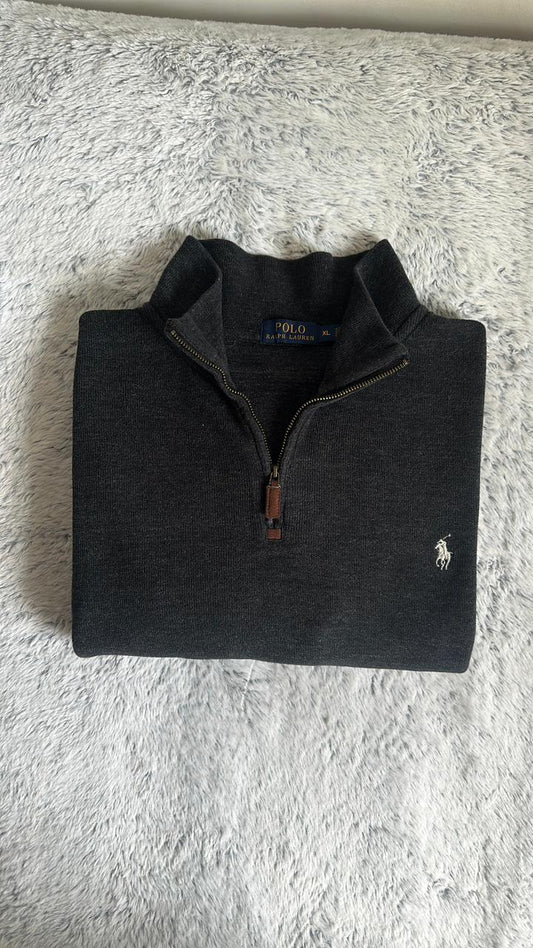 Pull demi zippé RALPH LAUREN Taille XL Spot-Chic