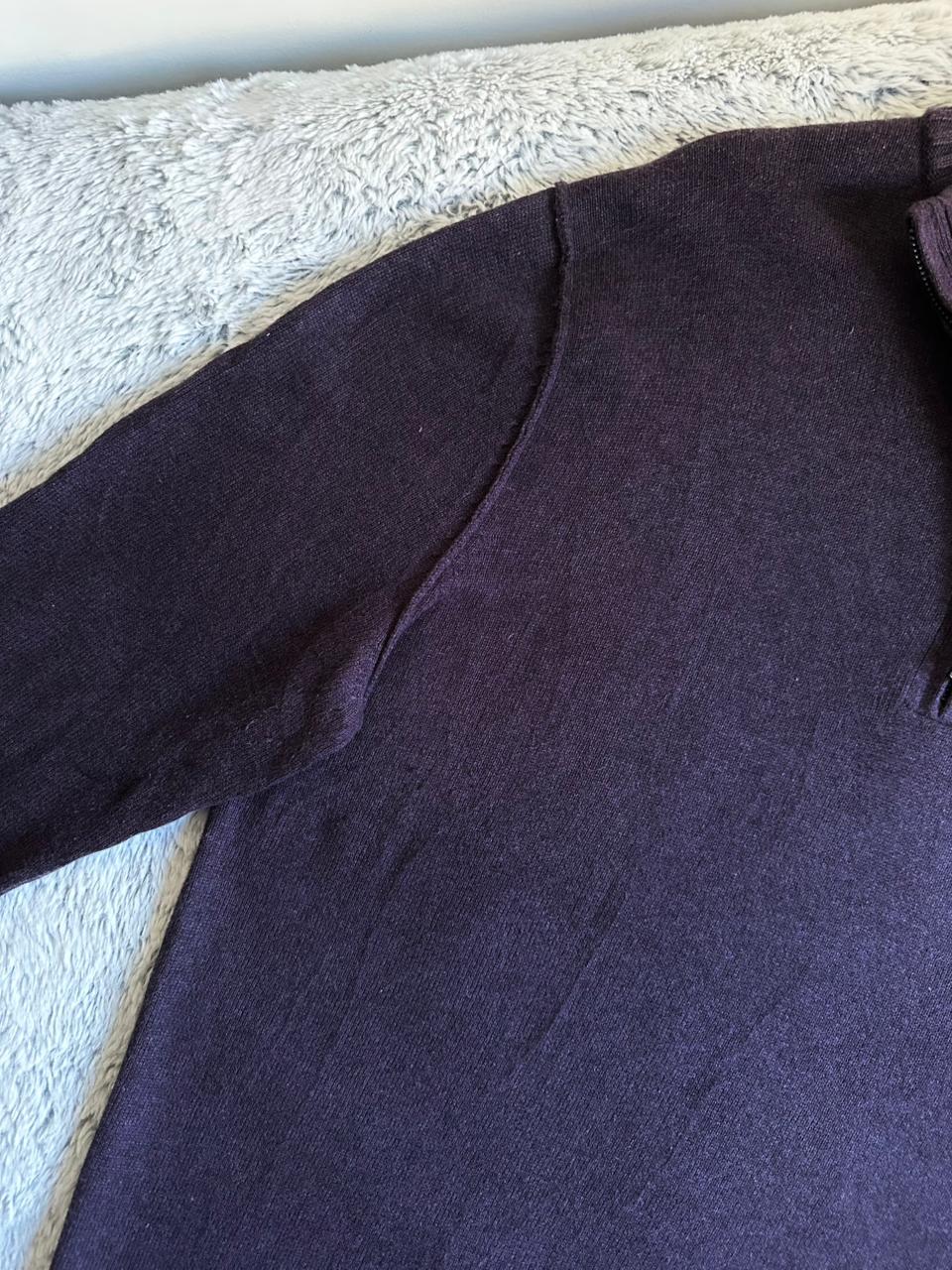 Pull demi zippé CALVIN KLEIN Taille L Spot-Chic