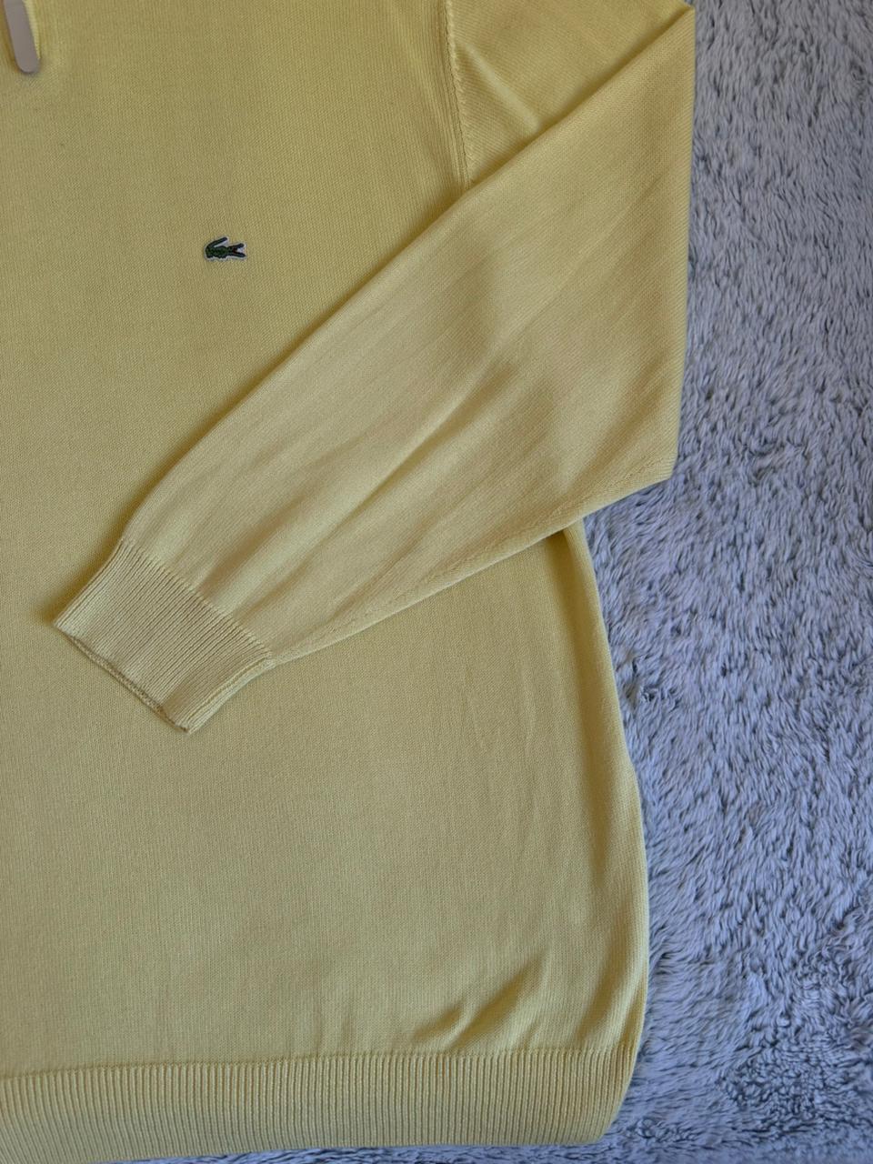 Pull demi zippé LACOSTE Taille XXL