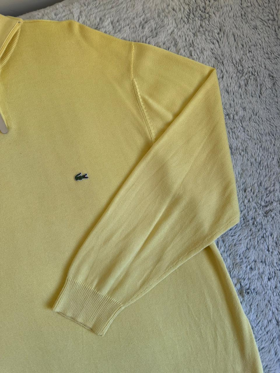 Pull demi zippé LACOSTE Taille XXL