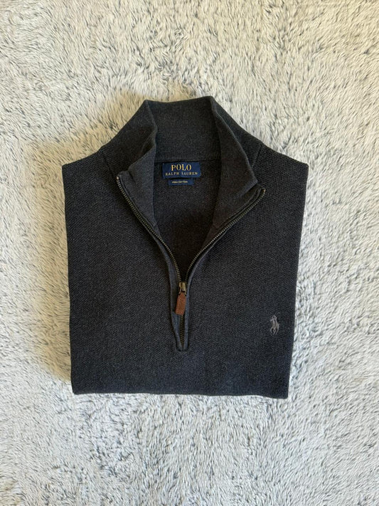Pull demi zippé RALPH LAUREN Taille XL Spot-Chic