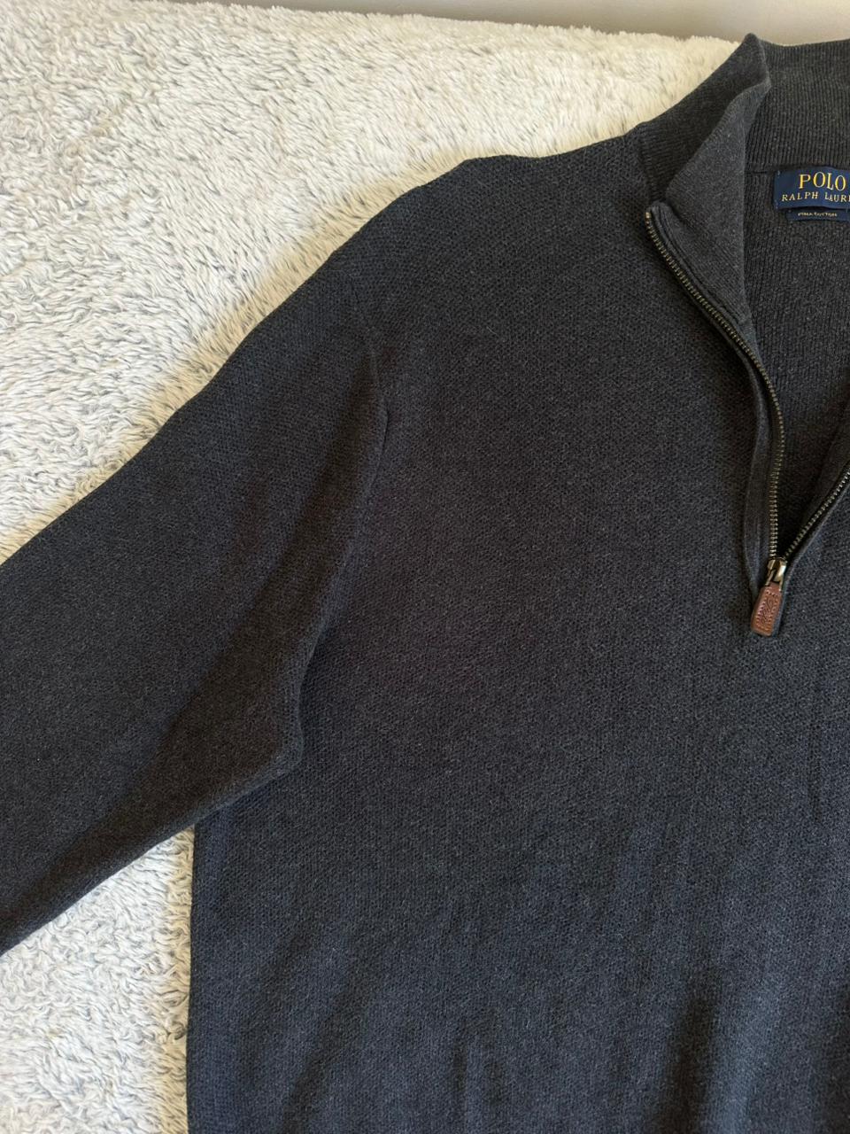 Pull demi zippé RALPH LAUREN Taille XL Spot-Chic