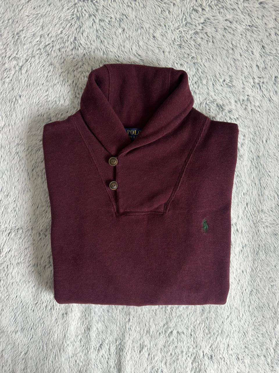 Pull demi-boutonné RALPH LAUREN Taille L Spot-Chic