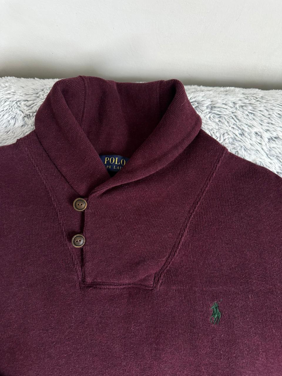 Pull demi-boutonné RALPH LAUREN Taille L Spot-Chic