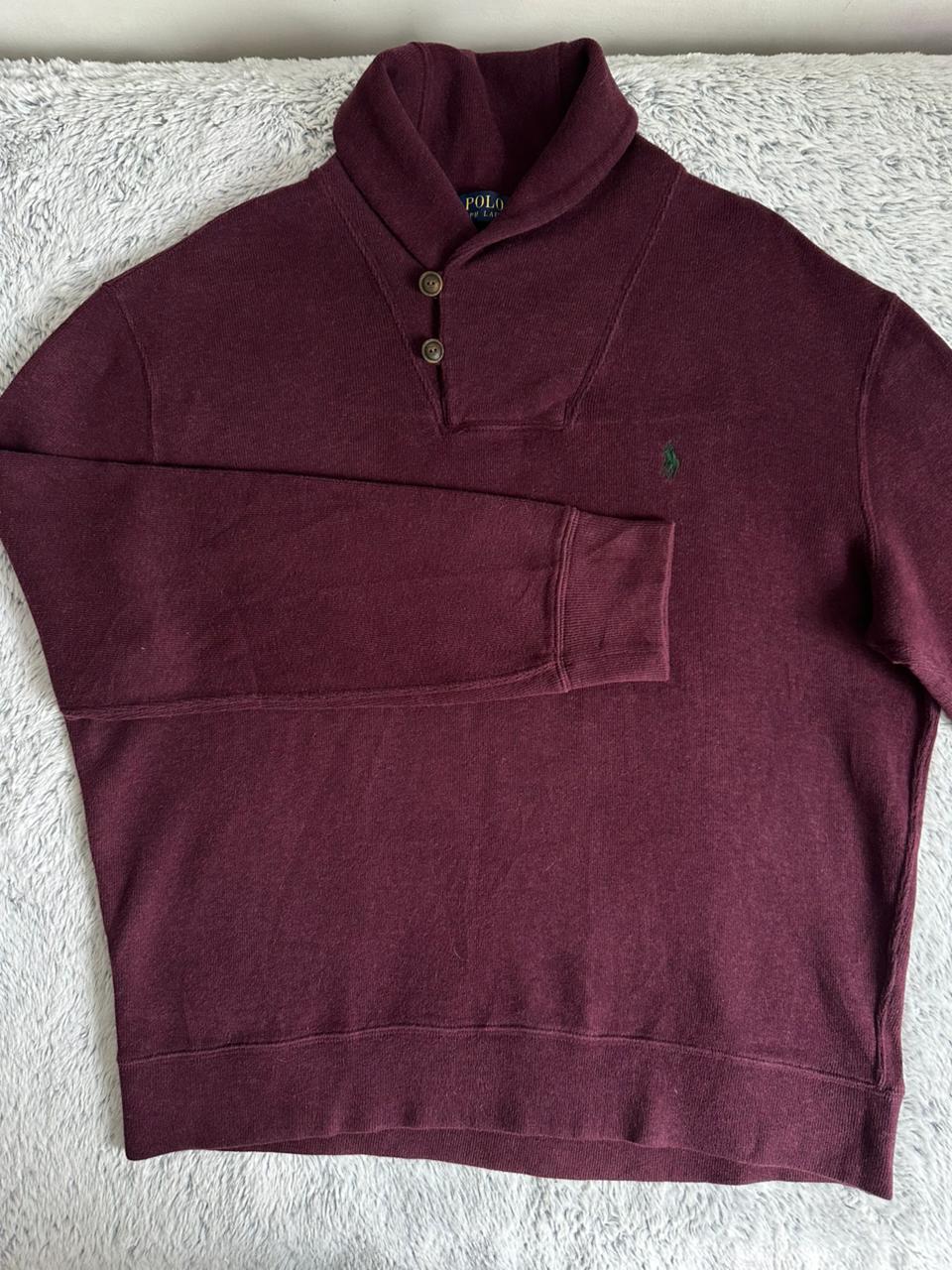 Pull demi-boutonné RALPH LAUREN Taille L Spot-Chic