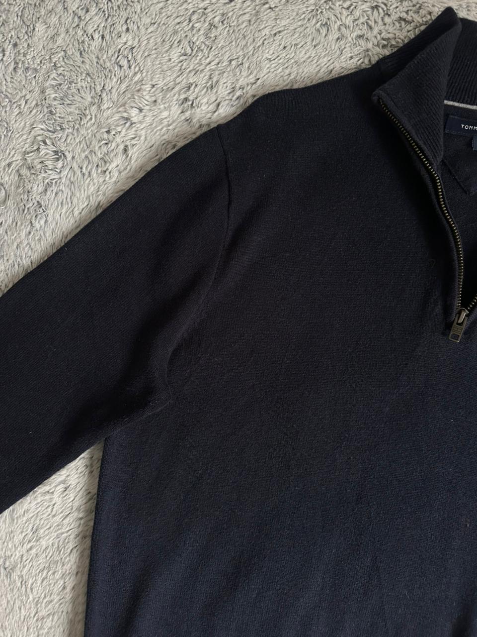 Pull demi zippé TOMMY HILFIGER Taille M Spot-Chic