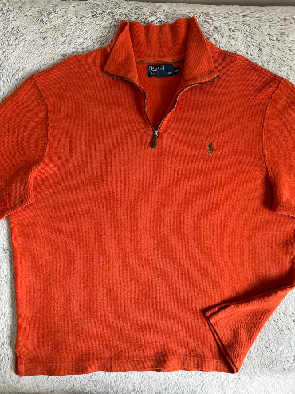 Pull demi zippé RALPH LAUREN Taille XL Spot-Chic