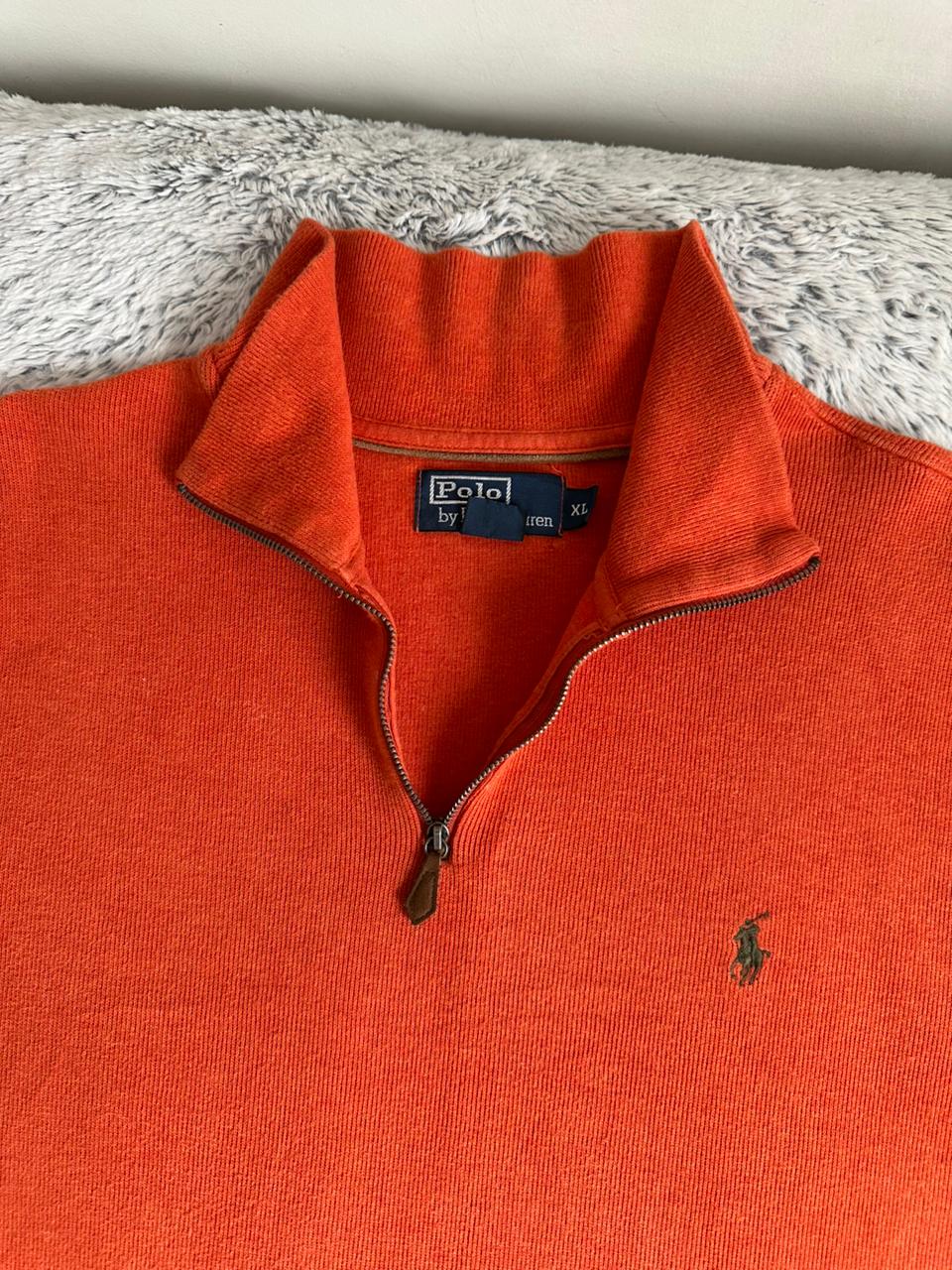 Pull demi zippé RALPH LAUREN Taille XL Spot-Chic