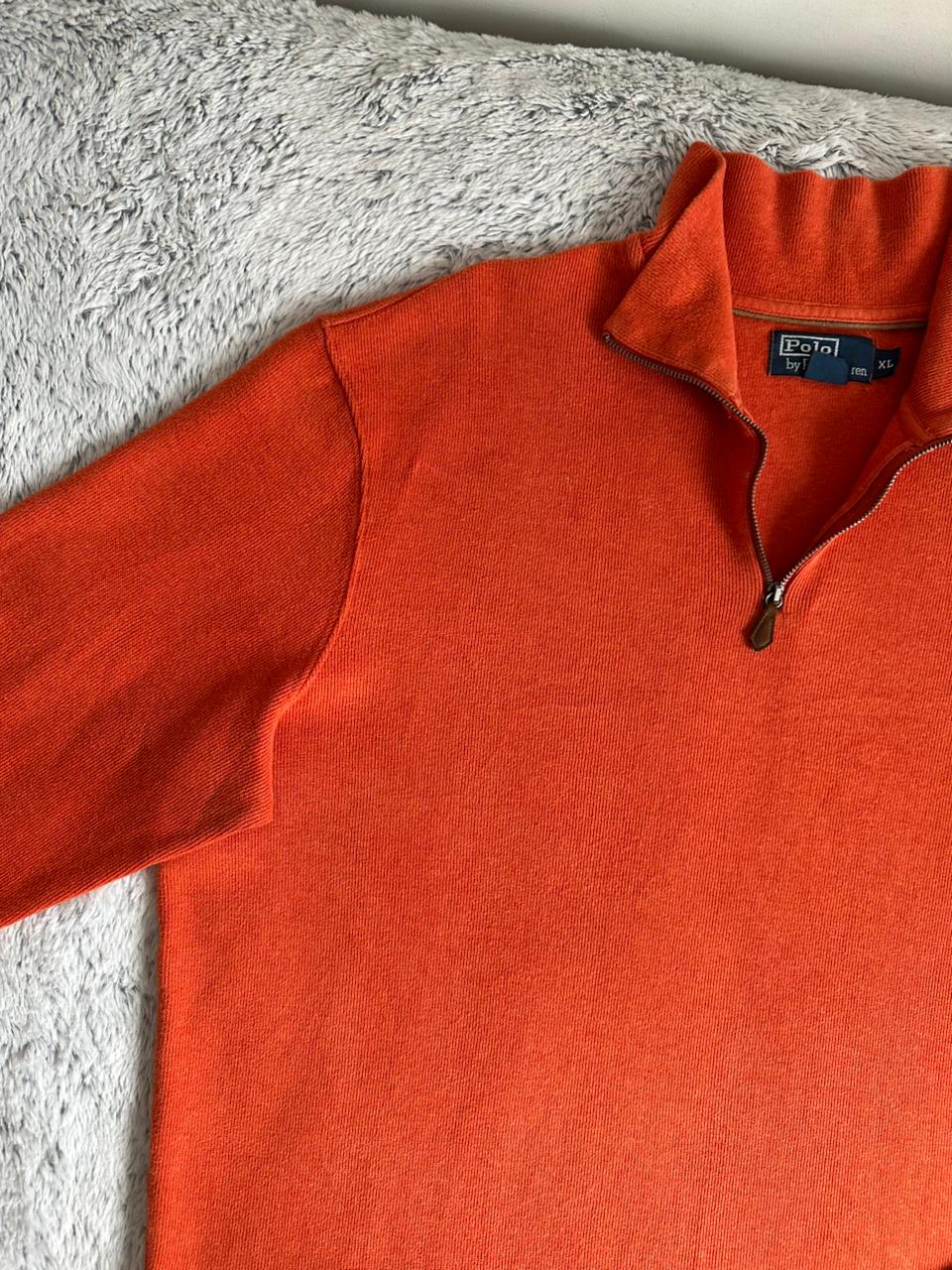 Pull demi zippé RALPH LAUREN Taille XL Spot-Chic