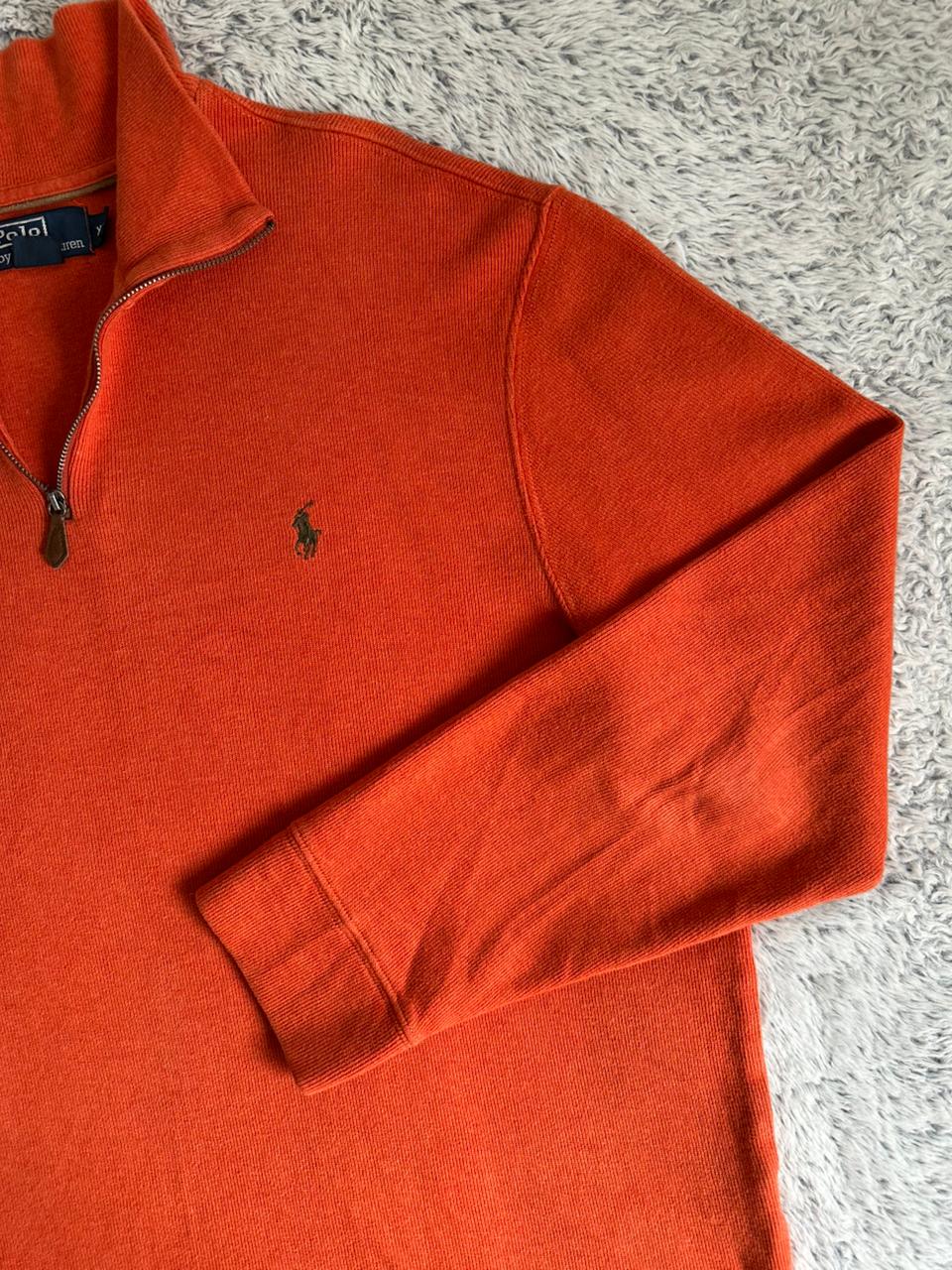 Pull demi zippé RALPH LAUREN Taille XL Spot-Chic