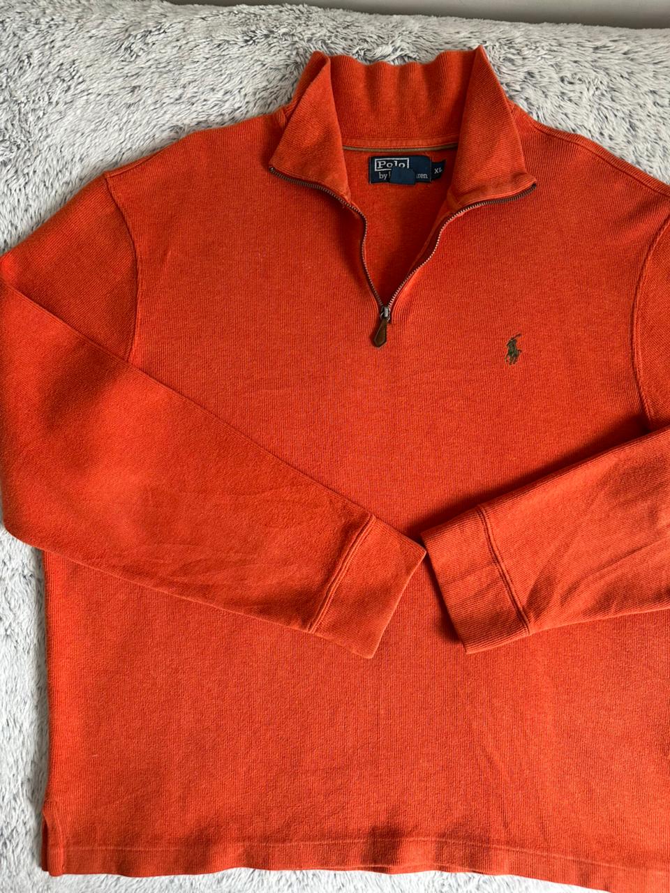 Pull demi zippé RALPH LAUREN Taille XL Spot-Chic