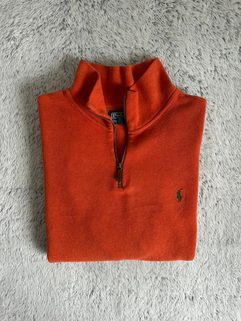 Pull demi zippé RALPH LAUREN Taille XL Spot-Chic