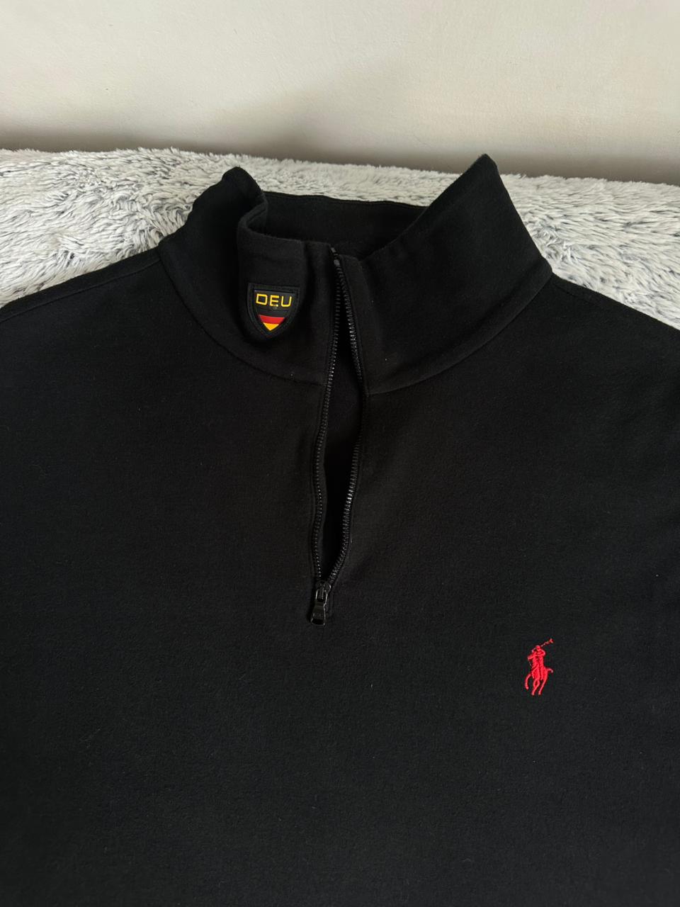Pull demi zippé RALPH LAUREN Taille L/G Spot-Chic