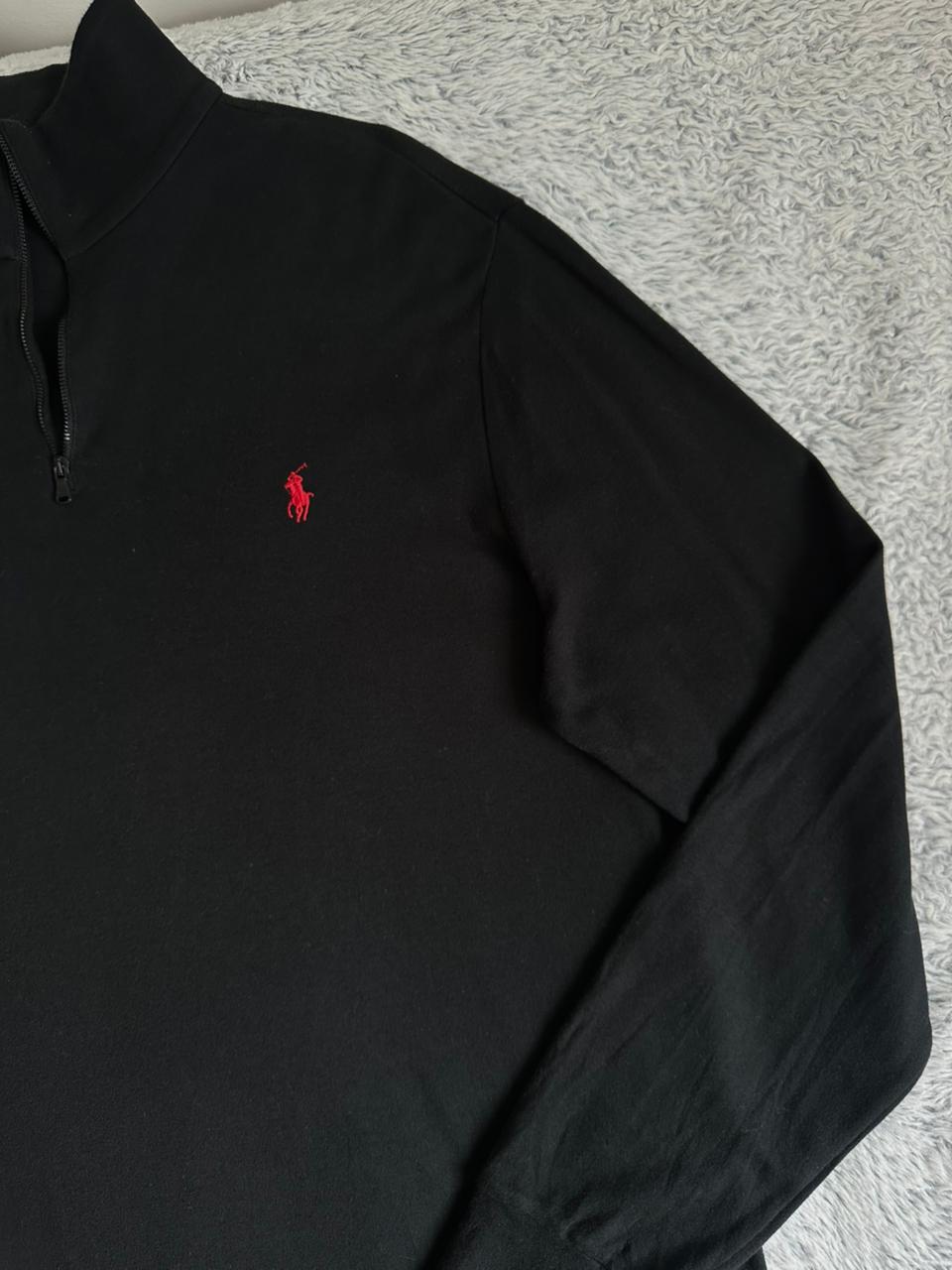 Pull demi zippé RALPH LAUREN Taille L/G Spot-Chic