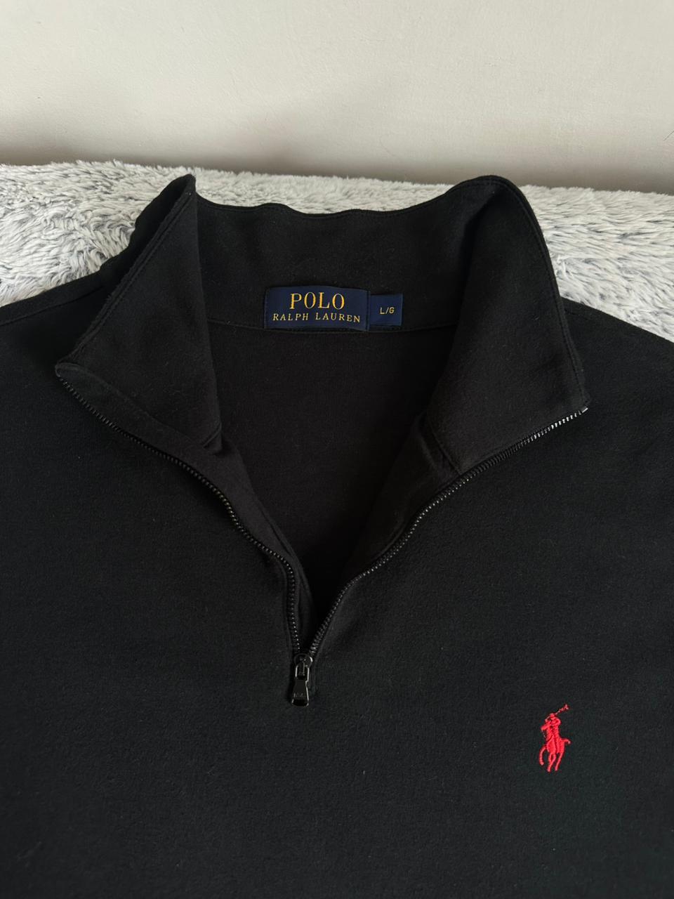Pull demi zippé RALPH LAUREN Taille L/G Spot-Chic