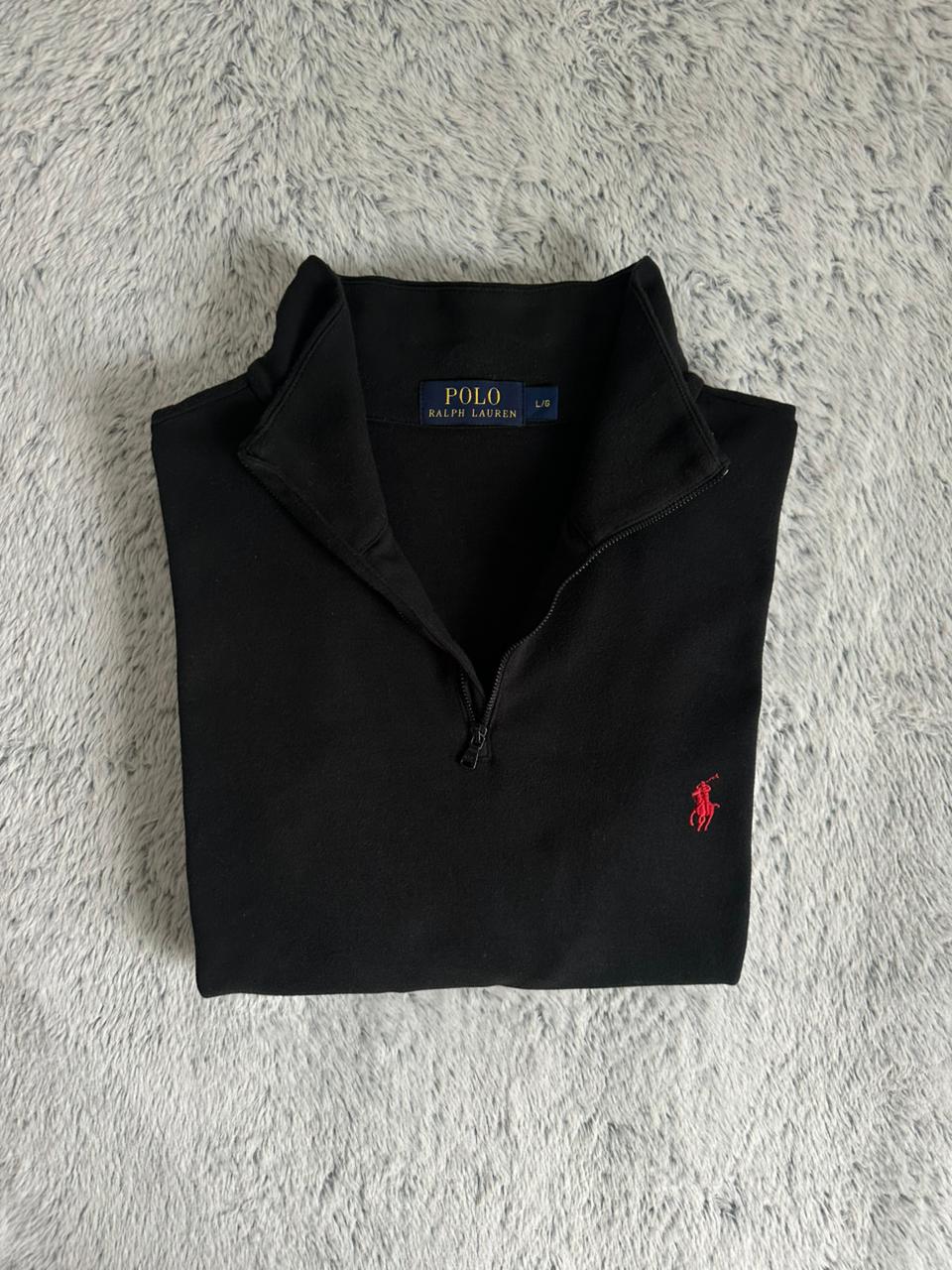 Pull demi zippé RALPH LAUREN Taille L/G Spot-Chic
