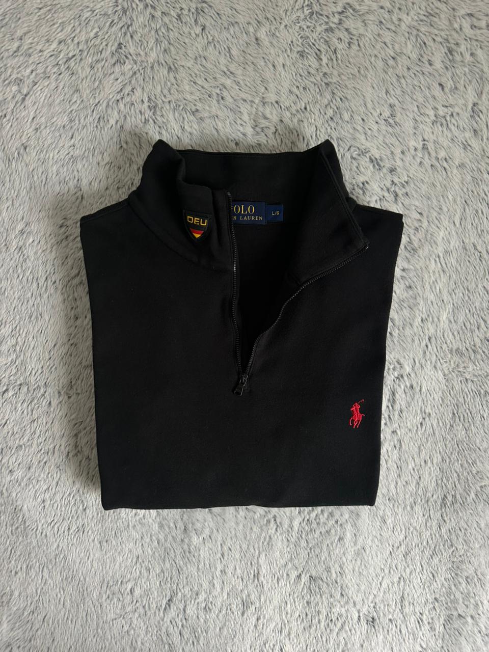 Pull demi zippé RALPH LAUREN Taille L/G Spot-Chic