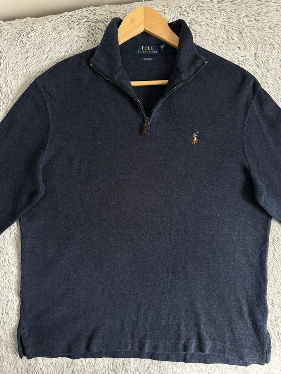 Pull demi zippé RALPH LAUREN Taille M Spot-Chic