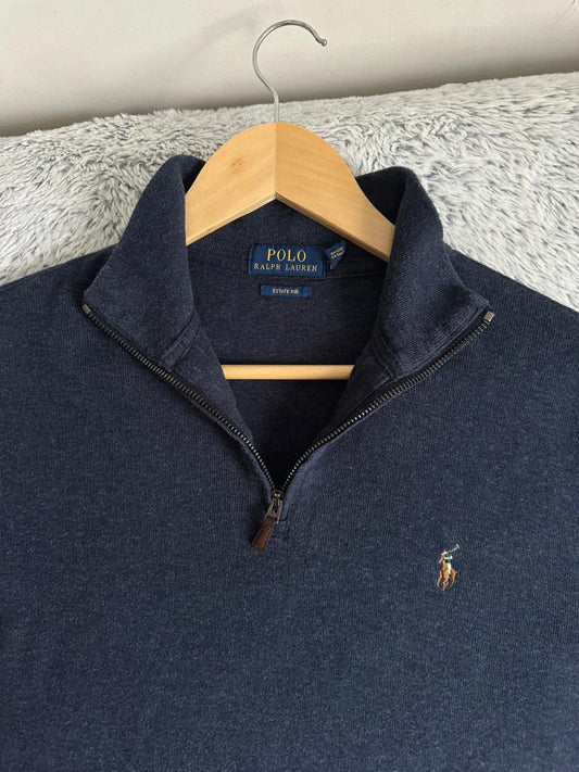 Pull demi zippé RALPH LAUREN Taille M Spot-Chic
