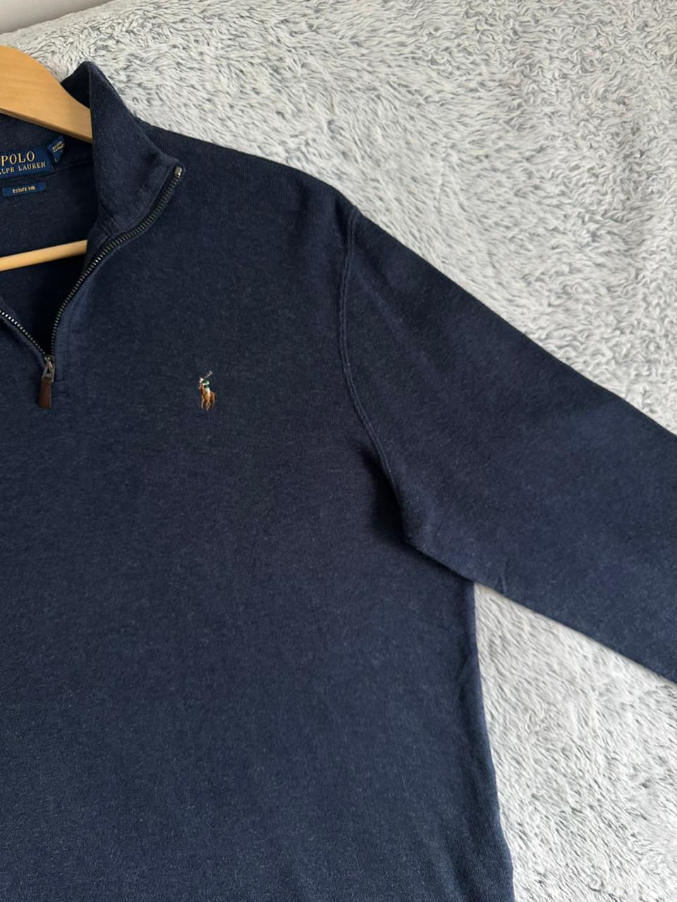 Pull demi zippé RALPH LAUREN Taille M Spot-Chic