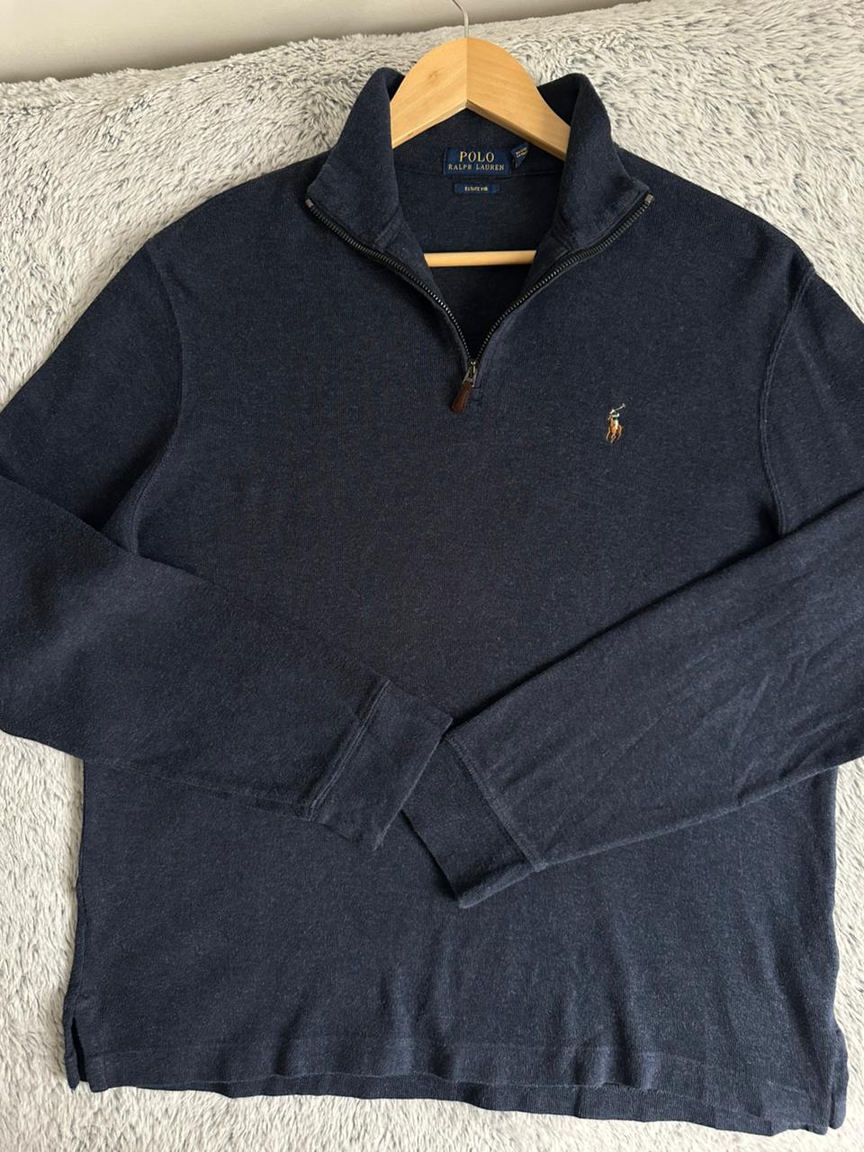 Pull demi zippé RALPH LAUREN Taille M Spot-Chic