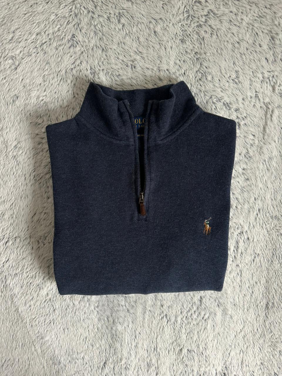 Pull demi zippé RALPH LAUREN Taille M Spot-Chic