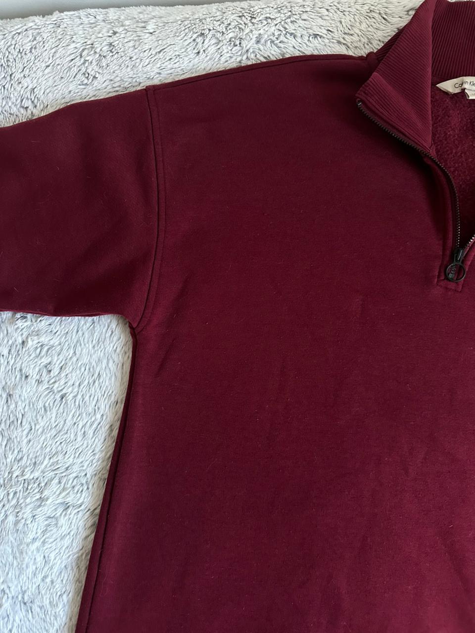 Pull demi zippé CALVIN KLEIN Taille L Spot-Chic