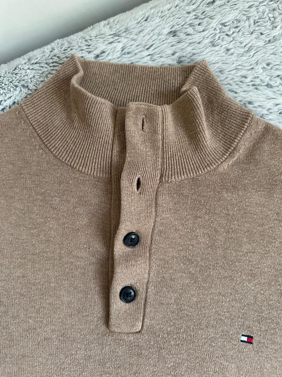 Pull demi boutonné TOMY HILFIGER Taille L Spot-Chic