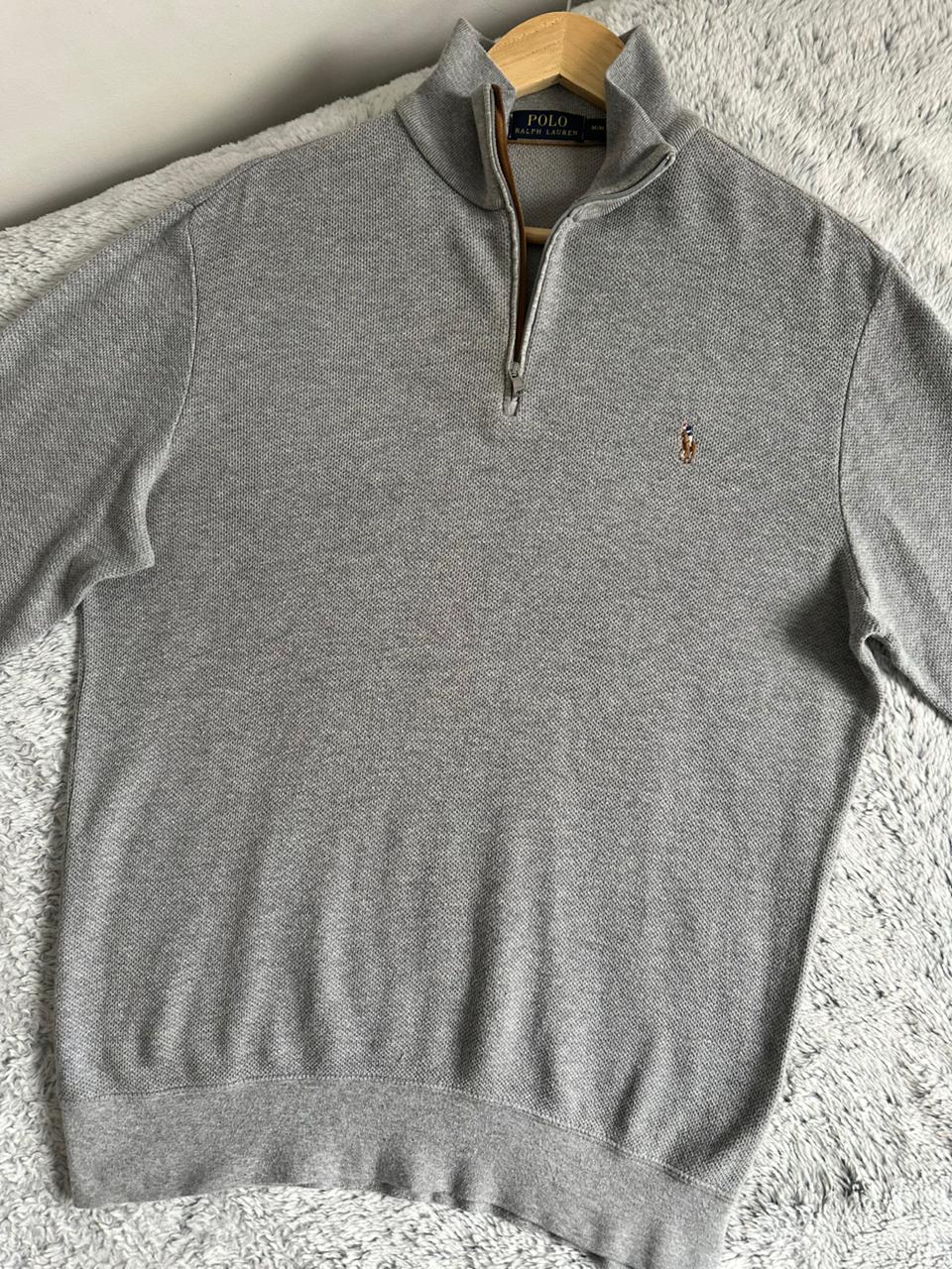 Pull demi zippé RALPH LAUREN Taille M Spot-Chic