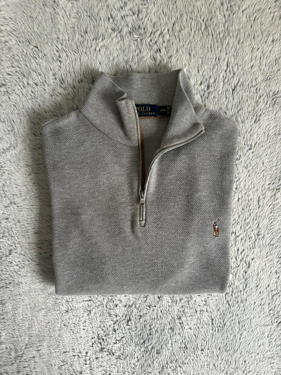Pull demi zippé RALPH LAUREN Taille M Spot-Chic