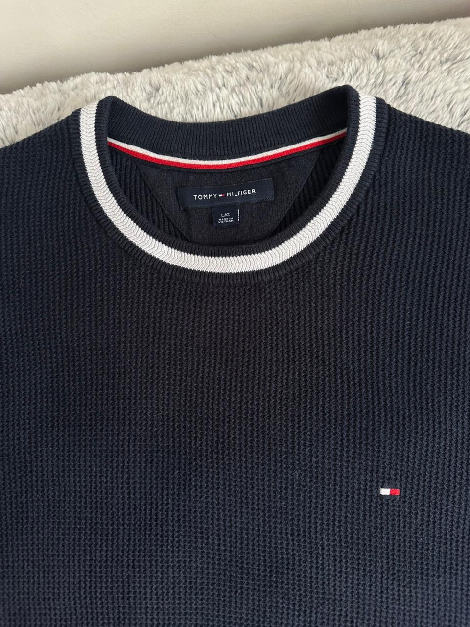 Pull TOMMY HILFIGER Taille L/G Spot-Chic