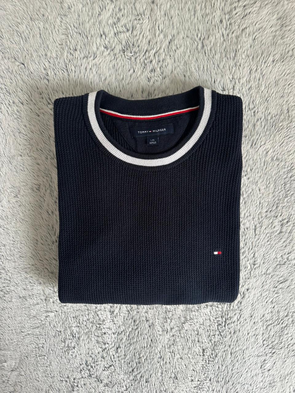 Pull TOMMY HILFIGER Taille L/G Spot-Chic