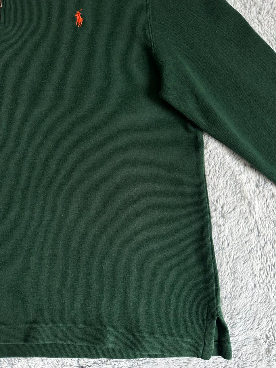Pull demi zippé RALPH LAUREN Taille L/XL Spot-Chic