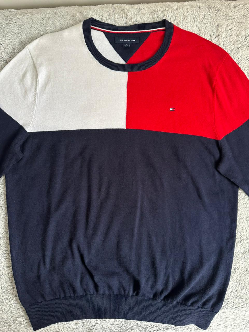 Pull TOMMY HILFIGER Taille XL Spot-Chic