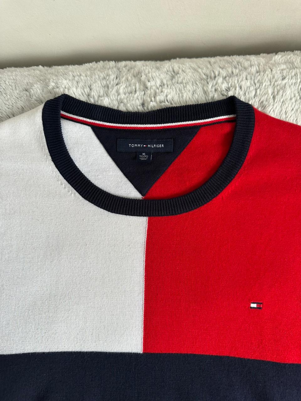Pull TOMMY HILFIGER Taille XL Spot-Chic