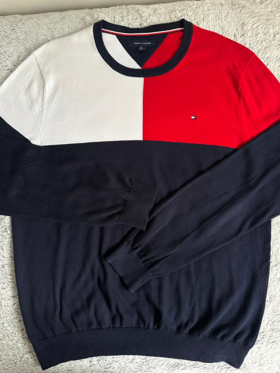 Pull TOMMY HILFIGER Taille XL Spot-Chic