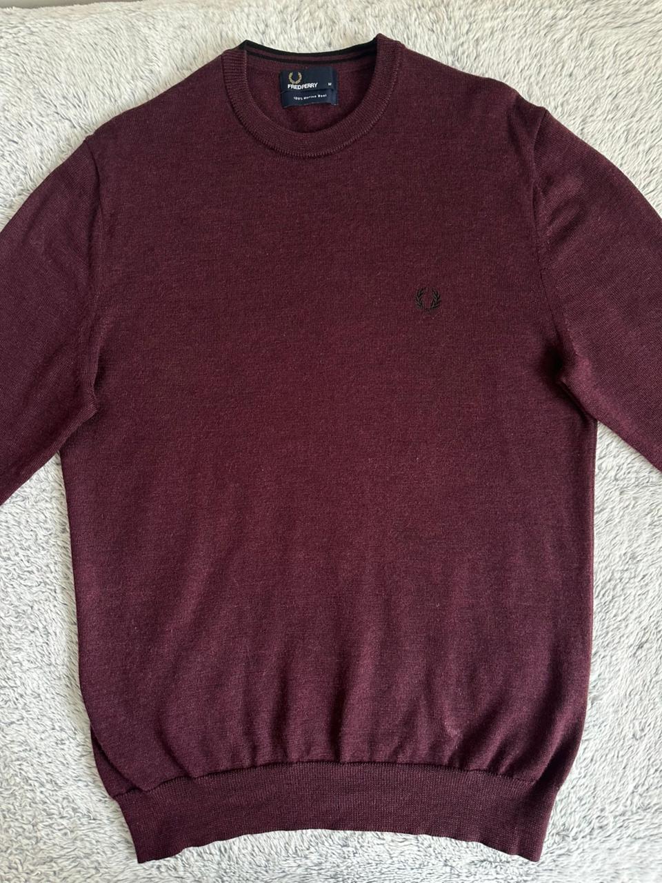 Pull FRED PERRY Taille M Spot-Chic
