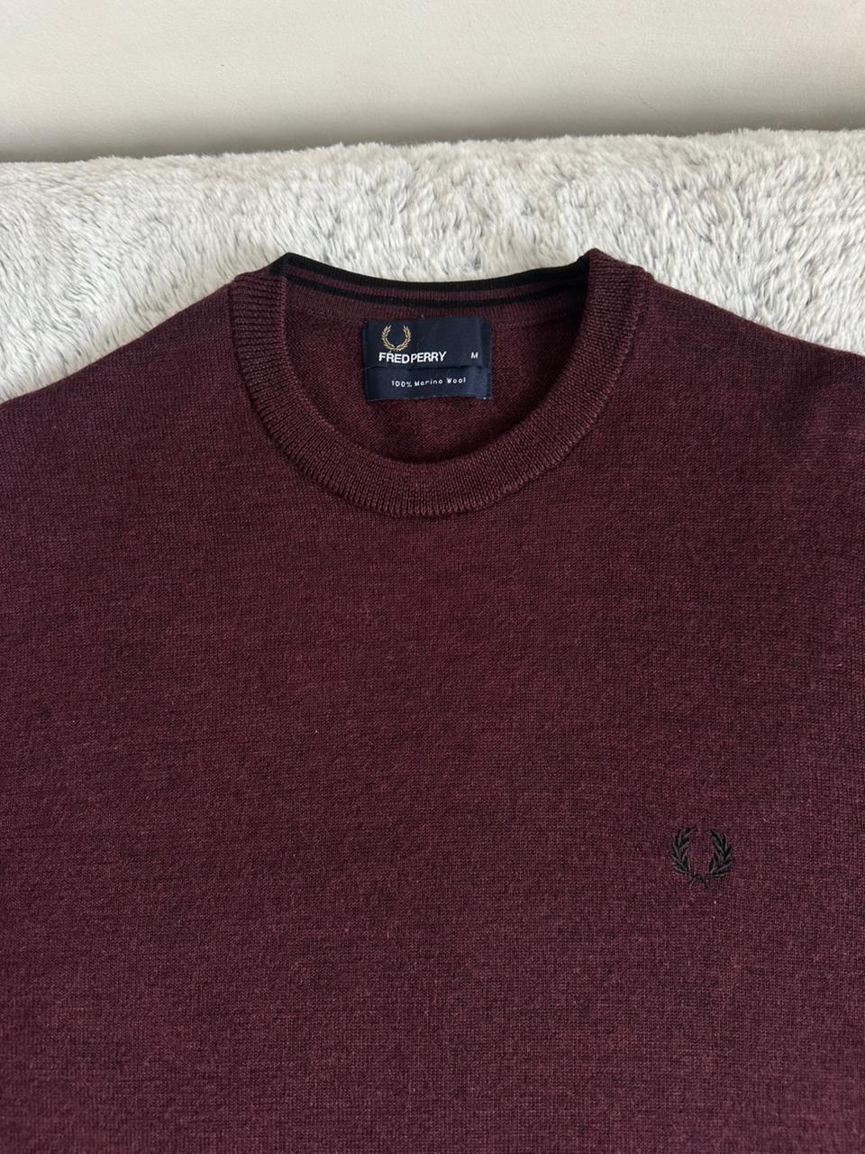 Pull FRED PERRY Taille M Spot-Chic