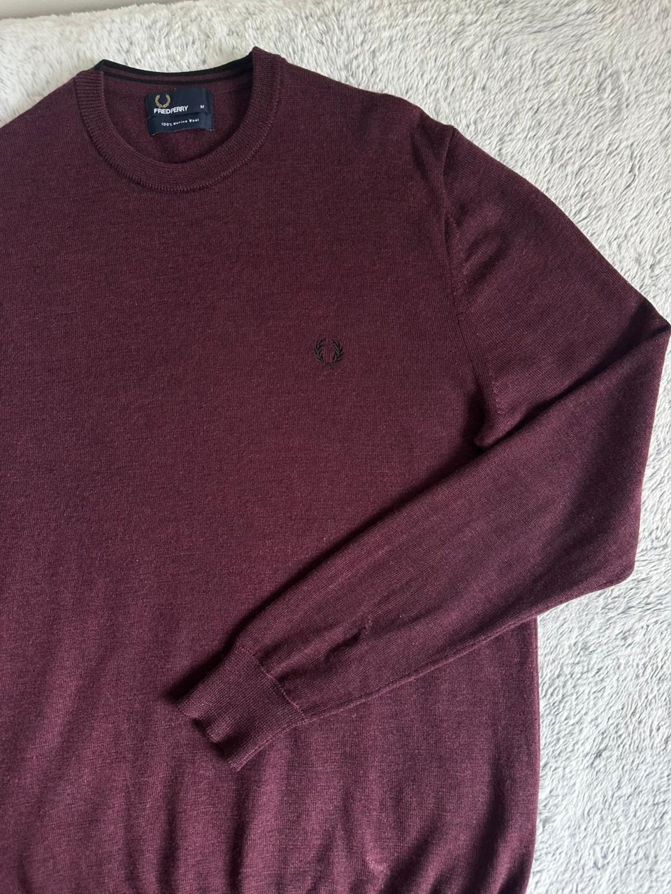 Pull FRED PERRY Taille M Spot-Chic