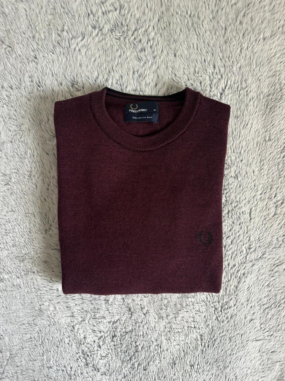 Pull FRED PERRY Taille M Spot-Chic