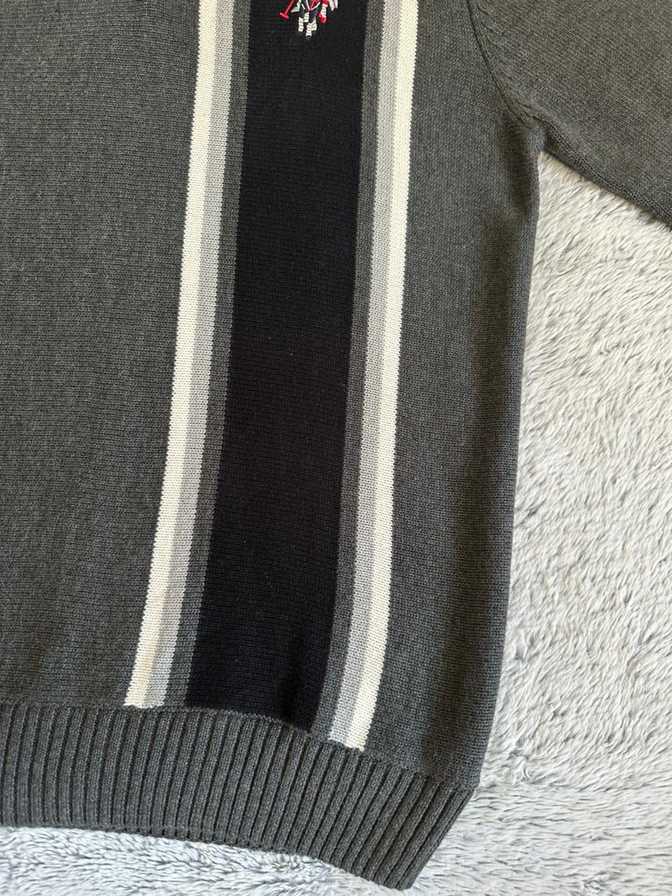 Pull demi zippé US POLO ASSN Taille M Spot-Chic