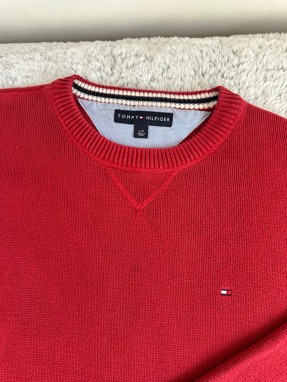 Pull TOMMY HILFIGER Taille L/G Spot-Chic